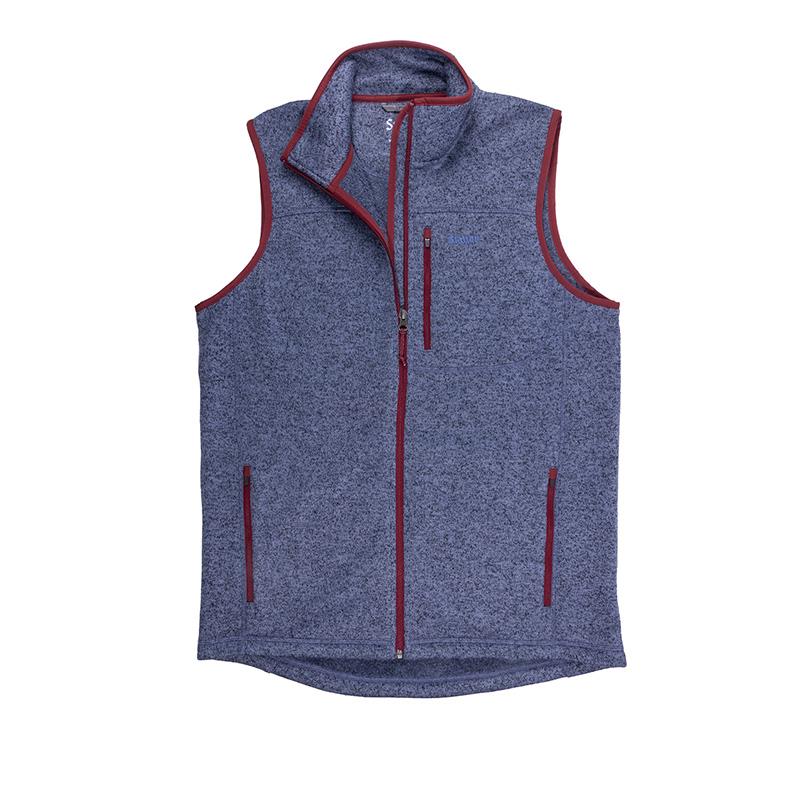 Fall Line Sweater Vest Heather Blue